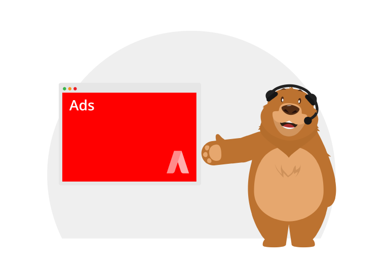 Bear with Ads