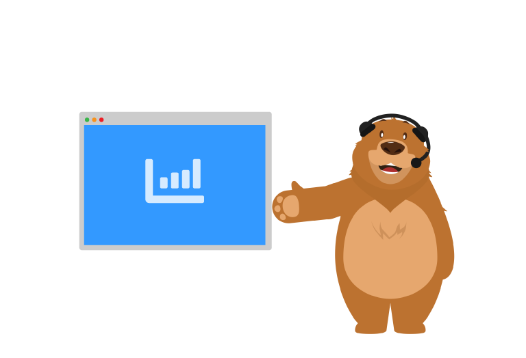 Bear with graph